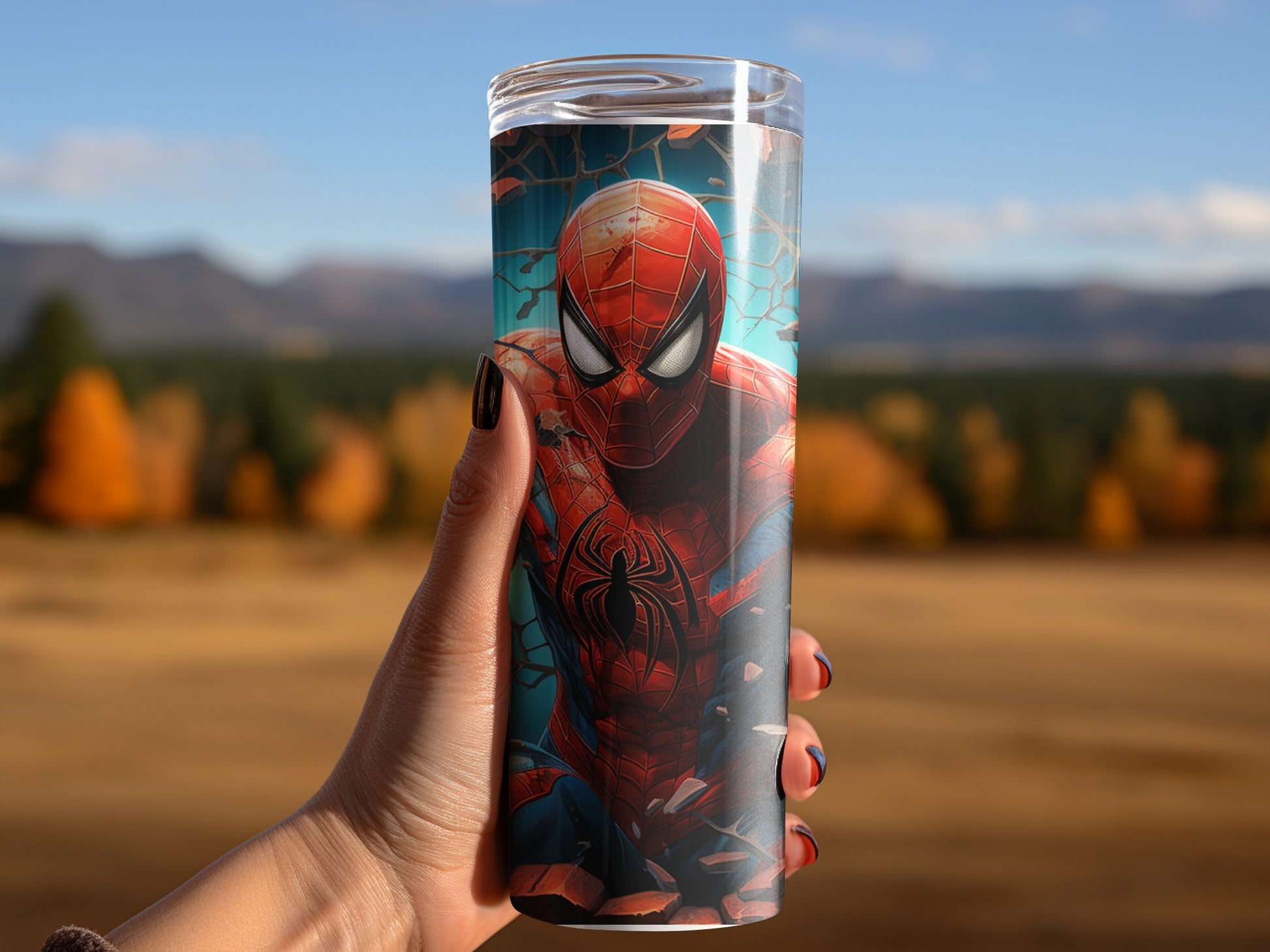 Spider Man Themed Hydration Tumbler