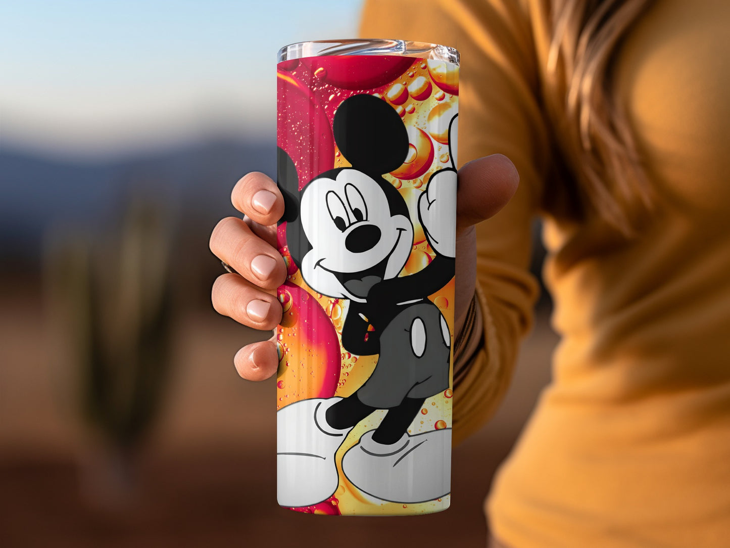 Cheerful Cartoon Character Design Tumbler Cup