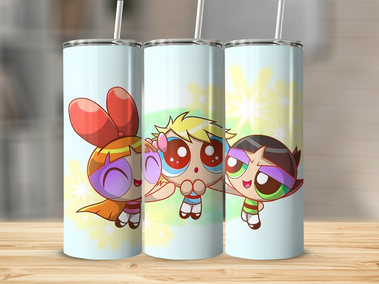 Colorful Cartoon Characters Insulated Tumbler Cups
