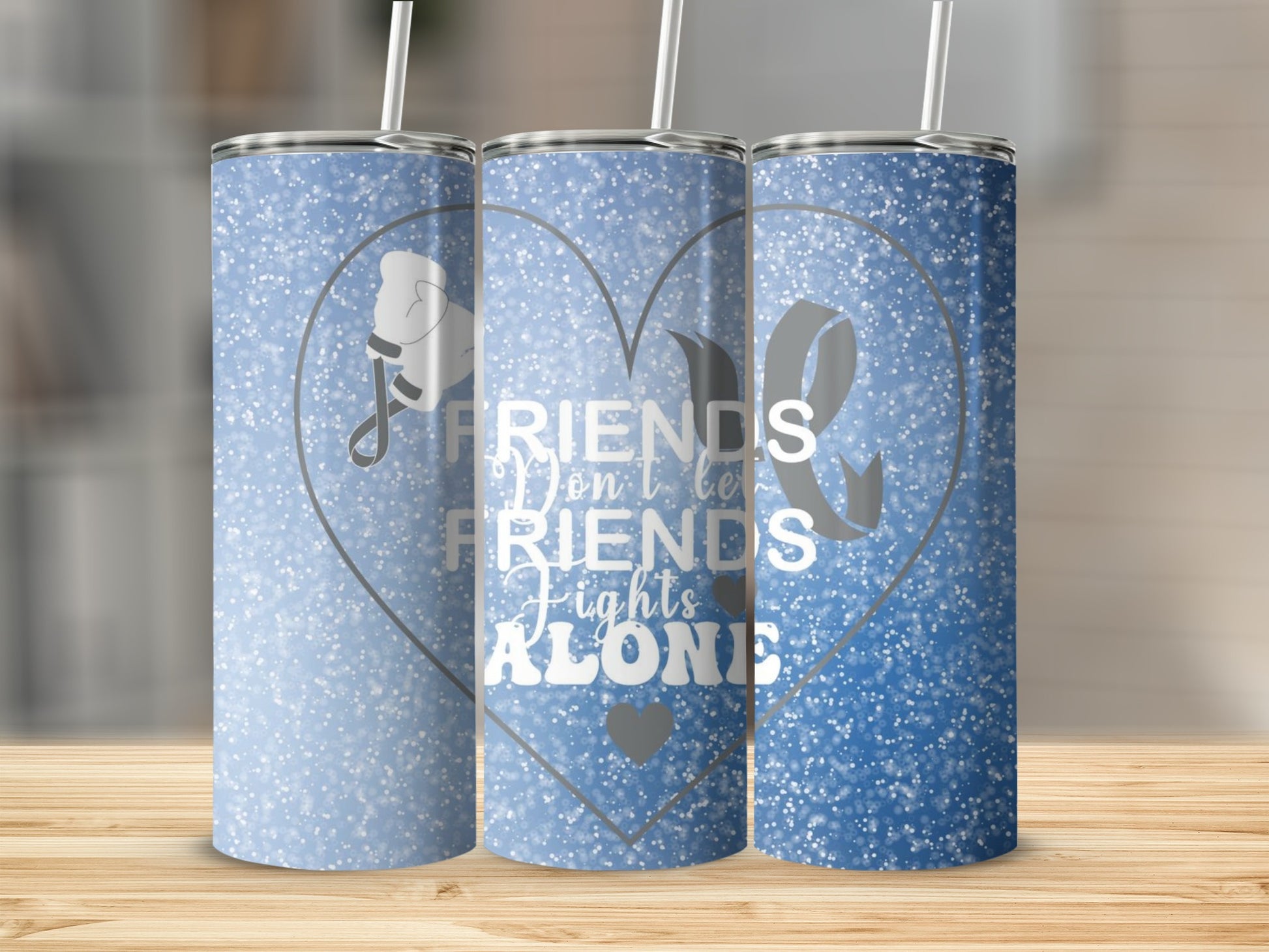 Friends Don't Let Friends Fight Alone Tumbler