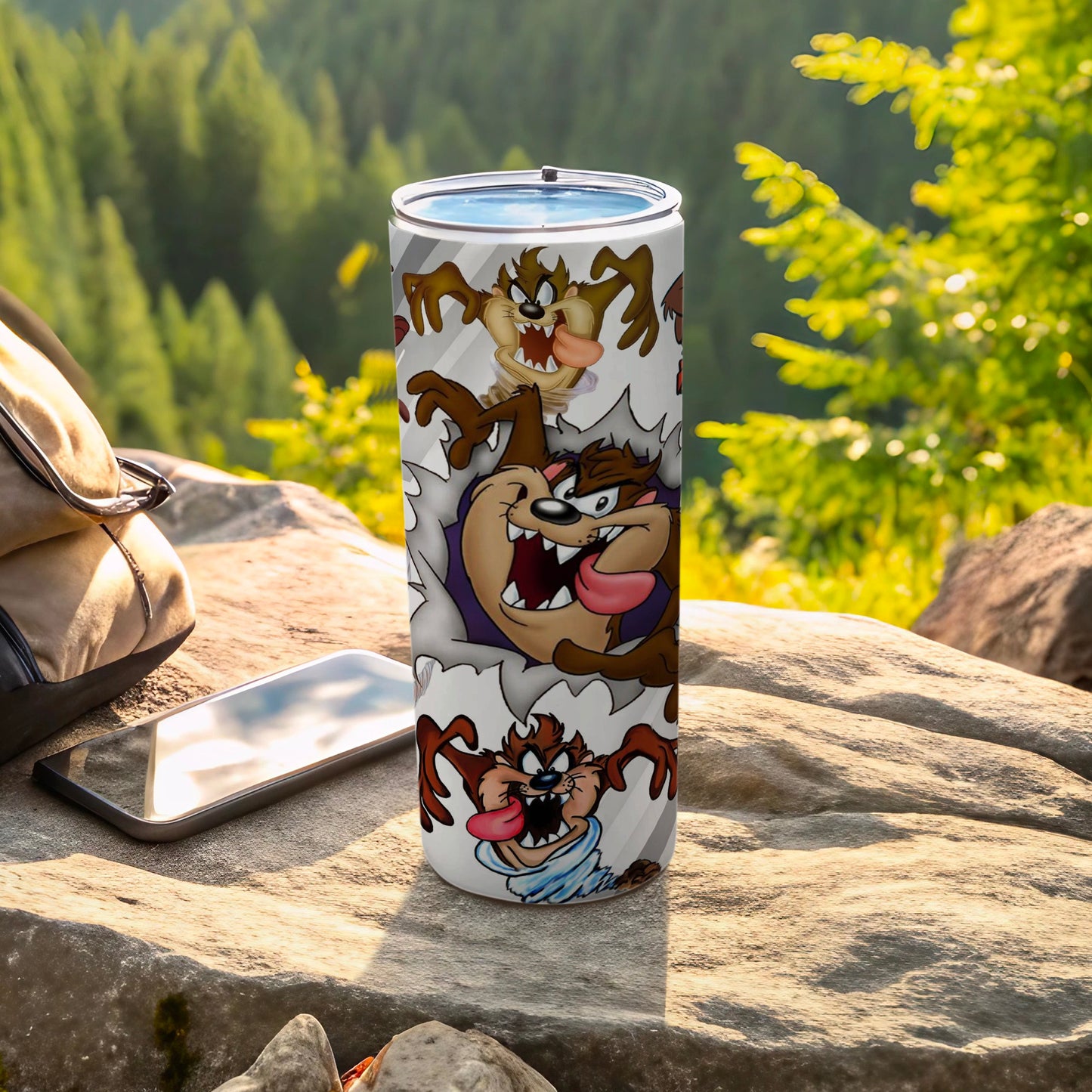 Taz the Tasmanian Devil Insulated Tumbler for Outdoor Adventures