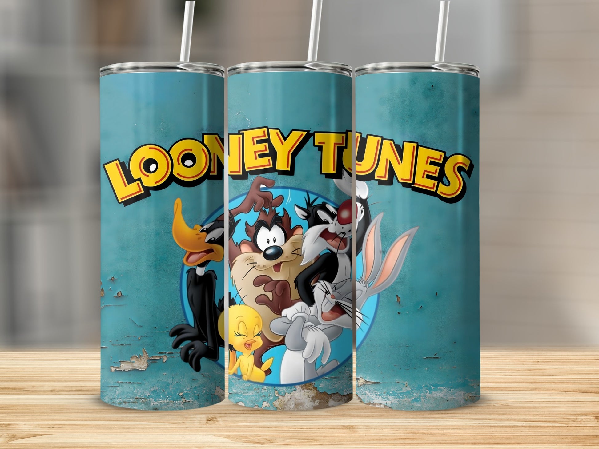 Looney Tunes Cartoon Characters Insulated Tumbler