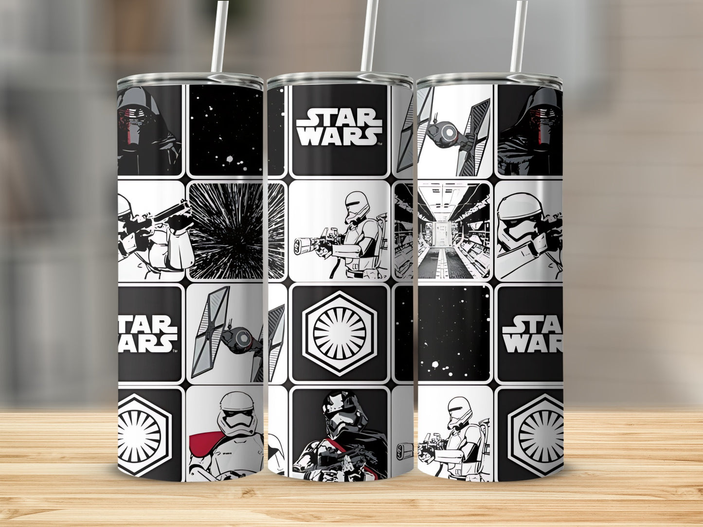 STAR WARS Kylo Ren Stormtrooper TIE Fighter Tumbler product type