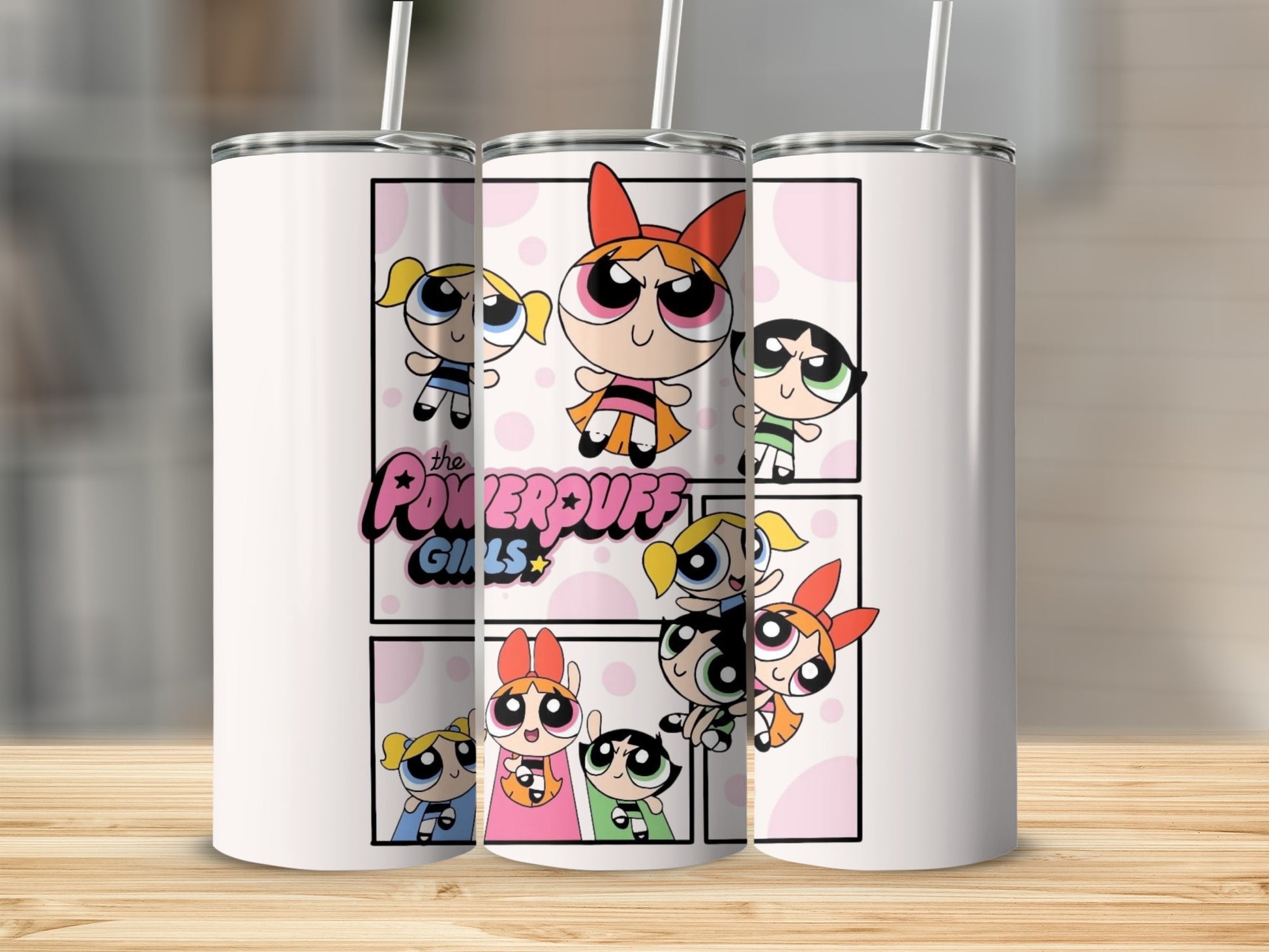 The Powerpuff Girls Cartoon Character Tumbler