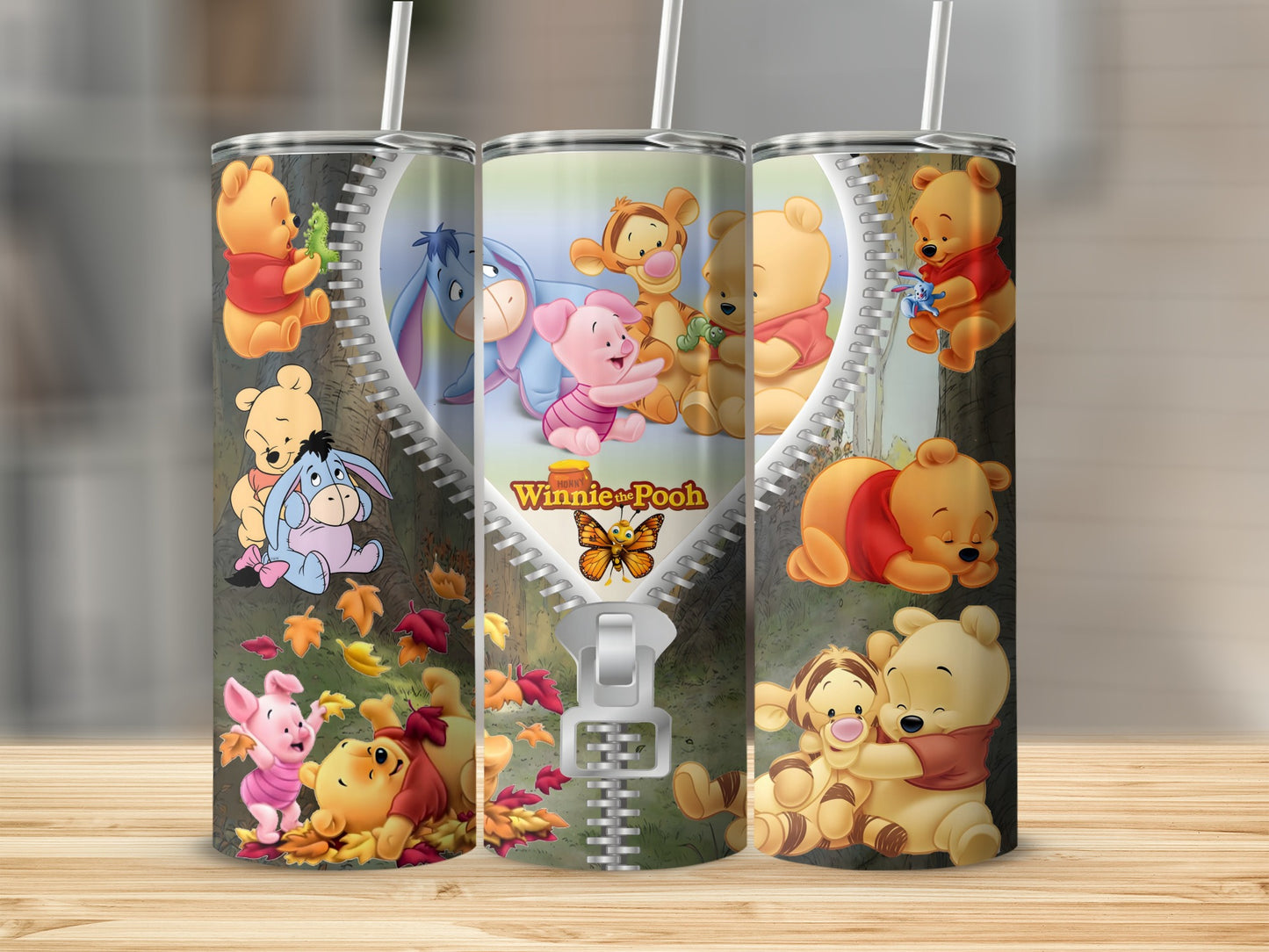 Winnie the Pooh Characters Themed Tumbler Product
