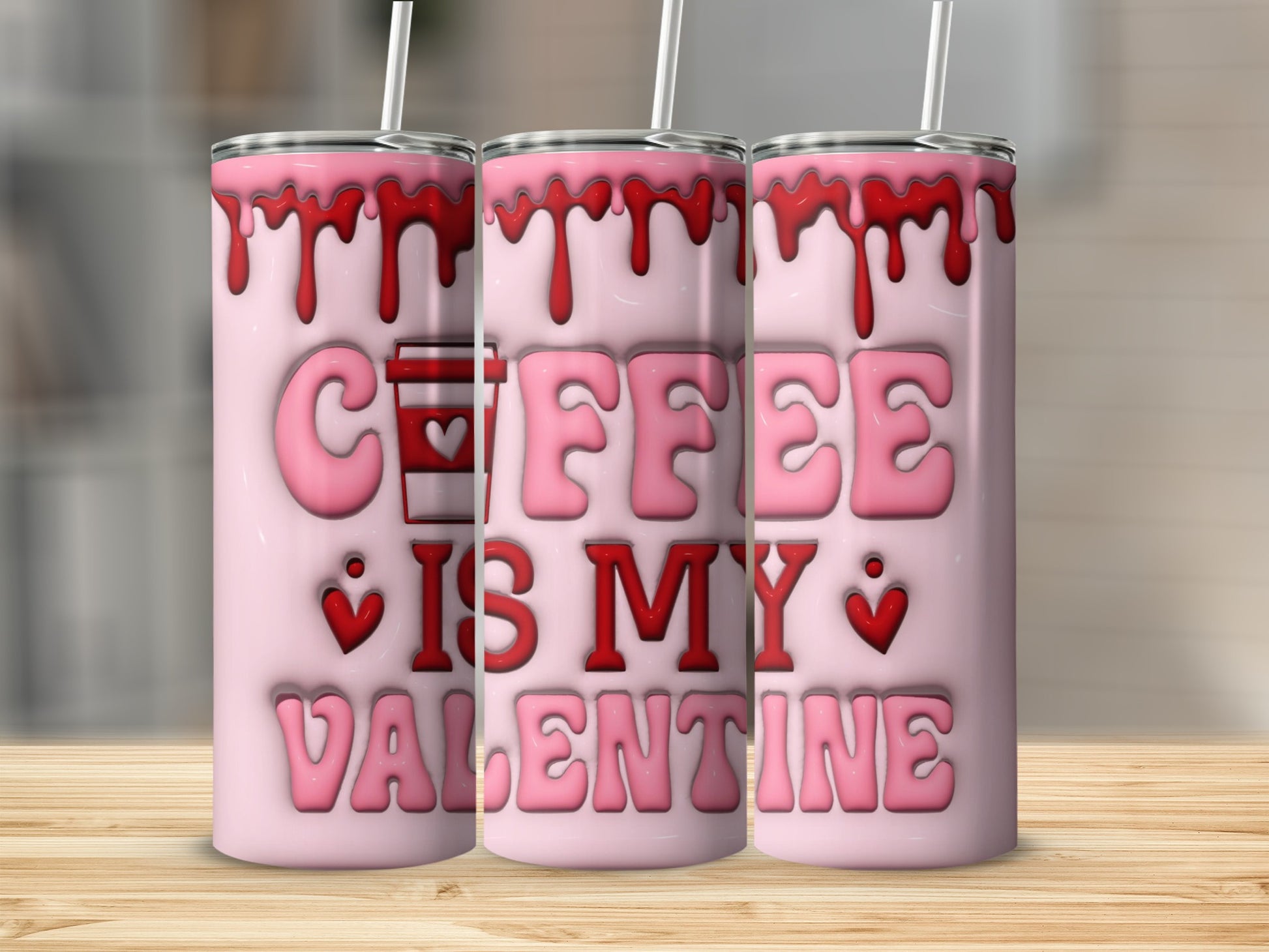 Coffee Is My Valentine Tumbler