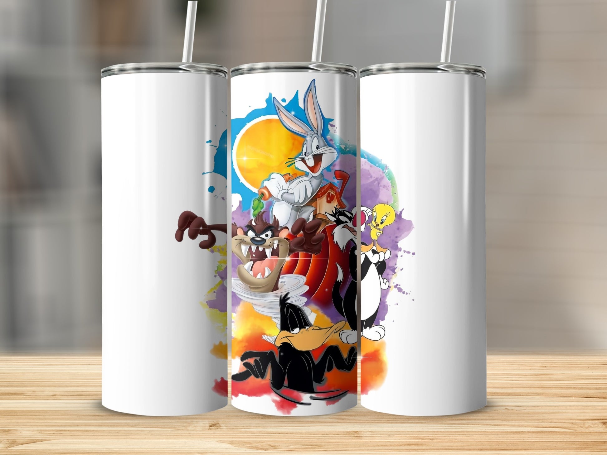 Bugs Bunny and Friends Colorful Tumbler Product