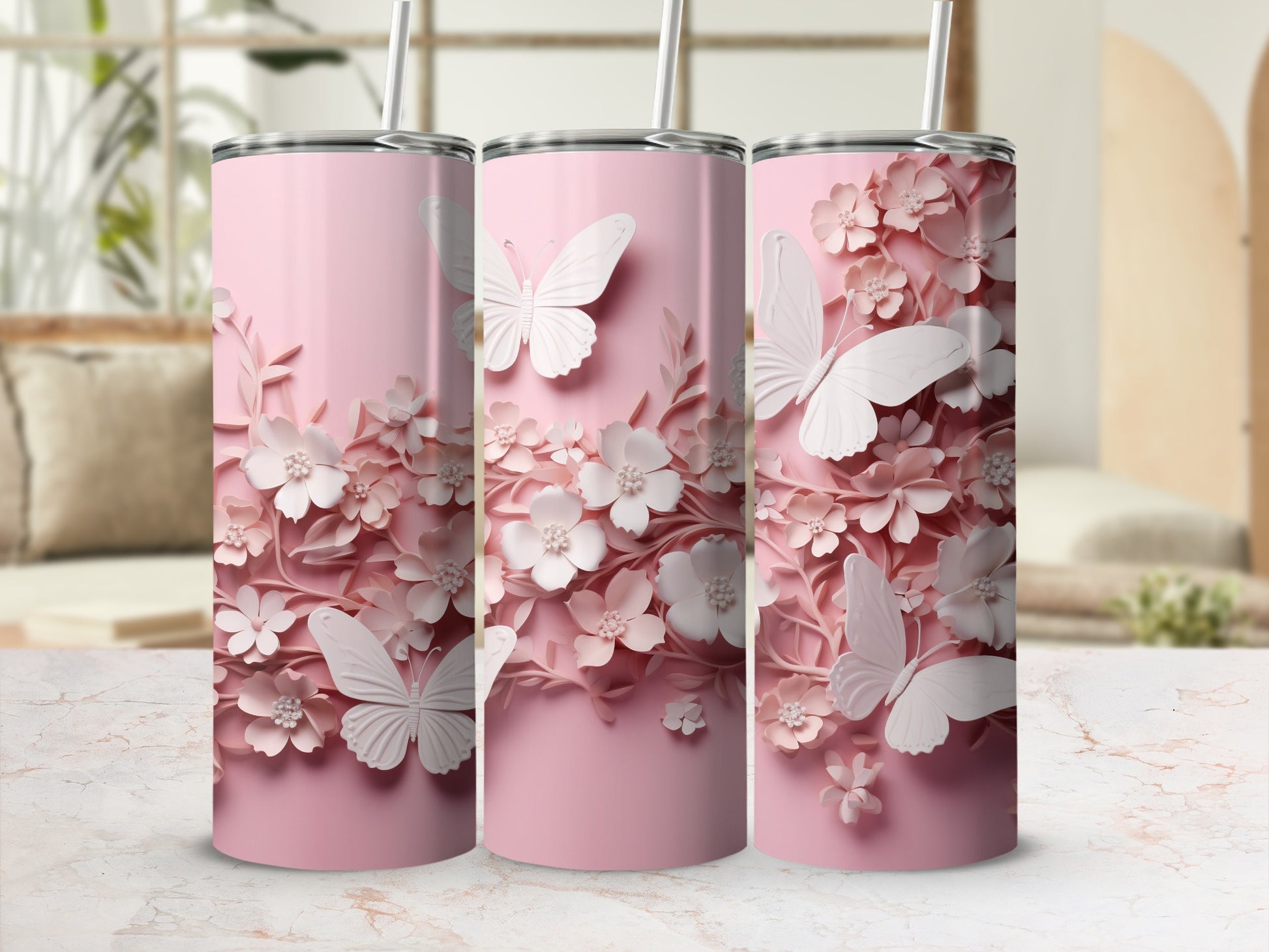 Elegant Pink White 3D Floral Butterfly Seamless Tumbler product type
Pink Tumbler
Butterfly Tumbler
Floral Tumbler
3D Effect Tumbler
White Butterfly
Pink Flowers
Aesthetic Tumbler
Elegant Tumbler
Spring Tumbler
Summer Tumbler
Drinkware
Beverage Holder
Gift Tumbler
Women Tumbler
Girl Tumbler
Trendy Tumbler
Sublimation Tumbler
Insulated Tumbler
Cute Tumbler
