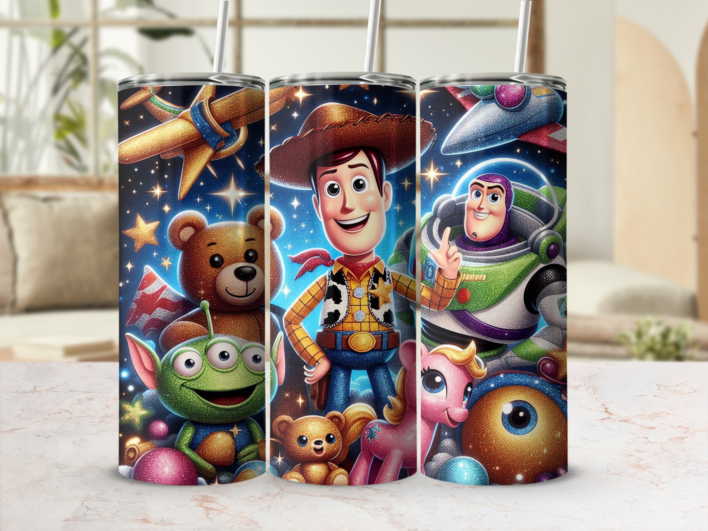 Colorful Animated Movie Characters Design Product