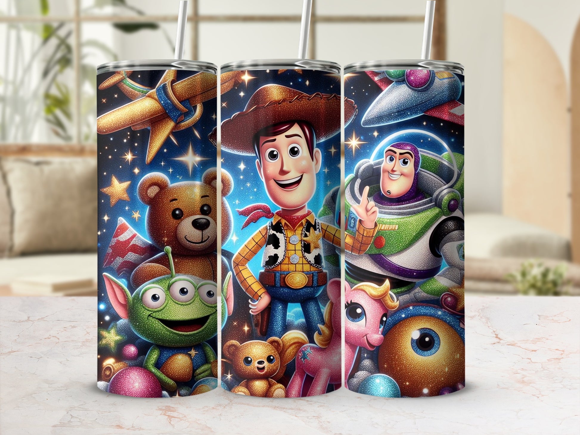 Colorful Animated Movie Characters Design Product