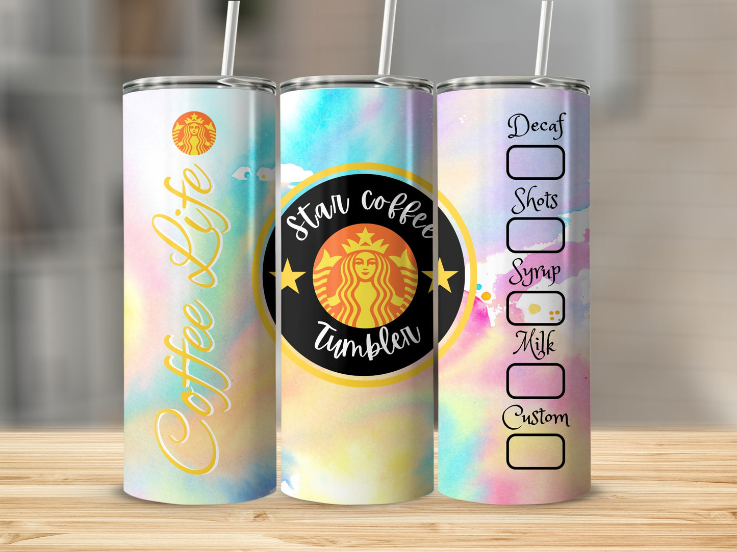 Coffee Life Insulated Beverage Holder Tumbler