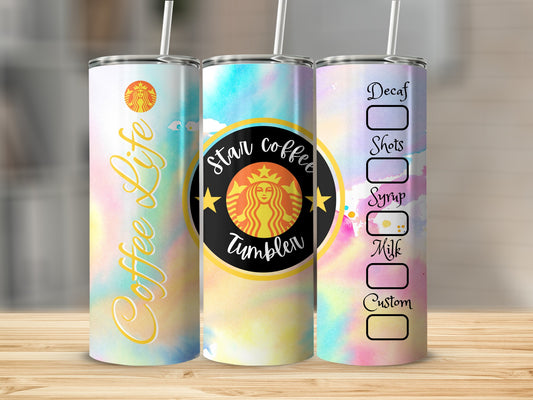 Coffee Life Insulated Beverage Holder Tumbler