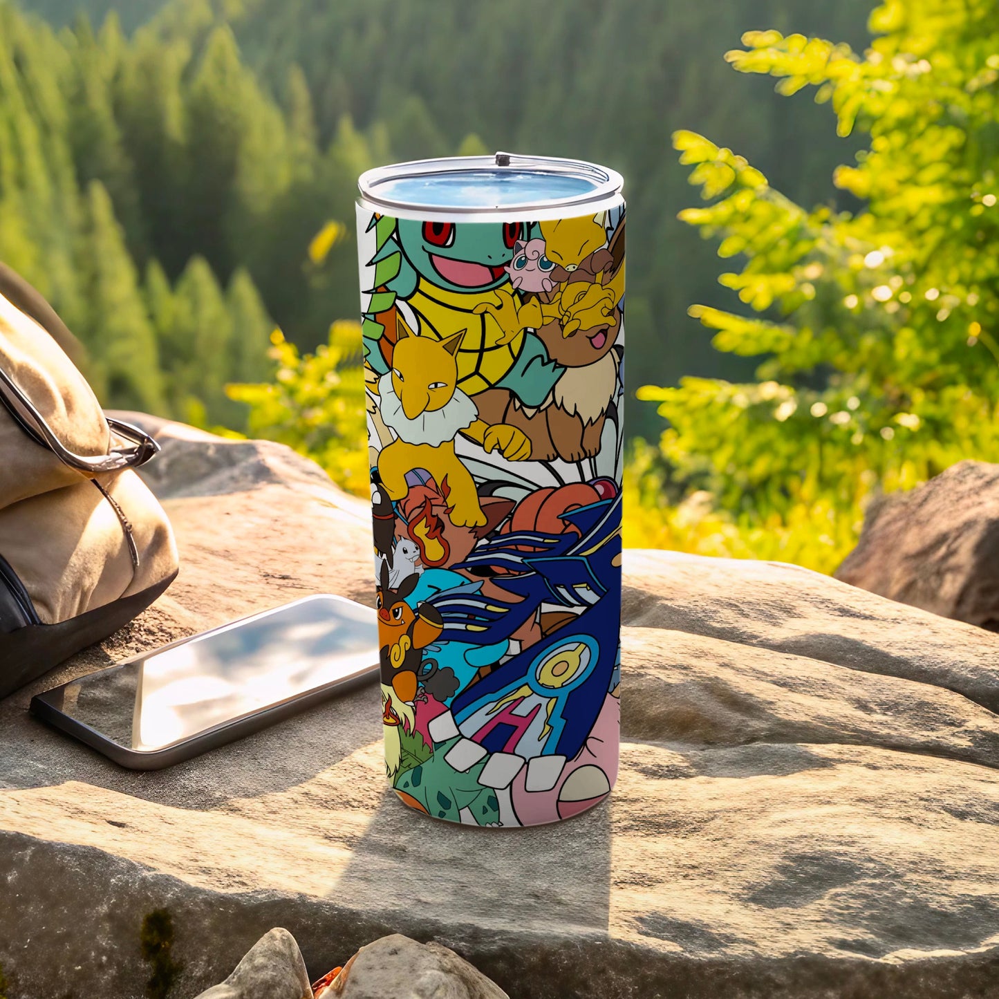 Colorful Cartoon-Themed Insulated Tumbler Cup Product
