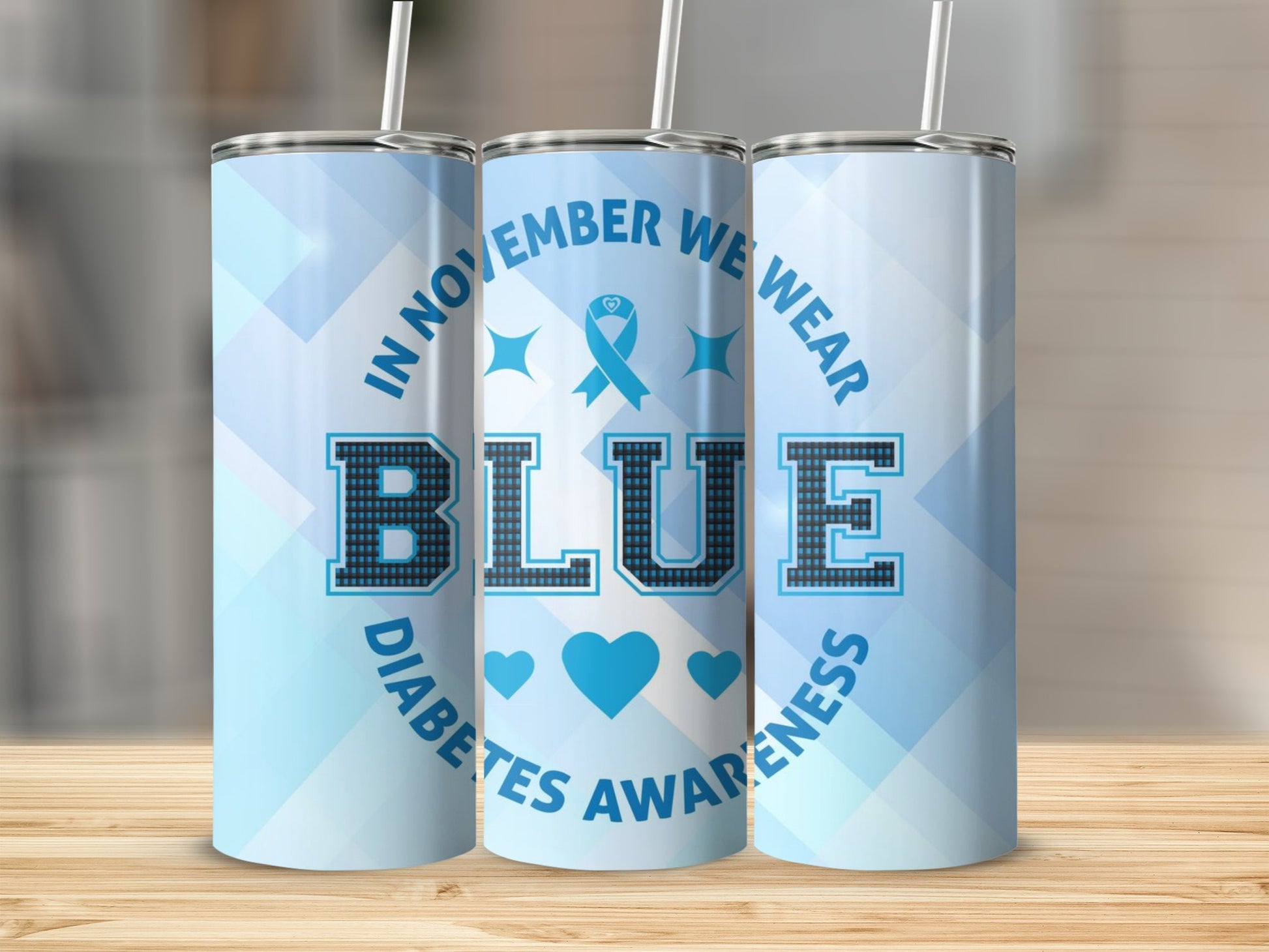 In November We Wear Blue Diabetes Awareness product