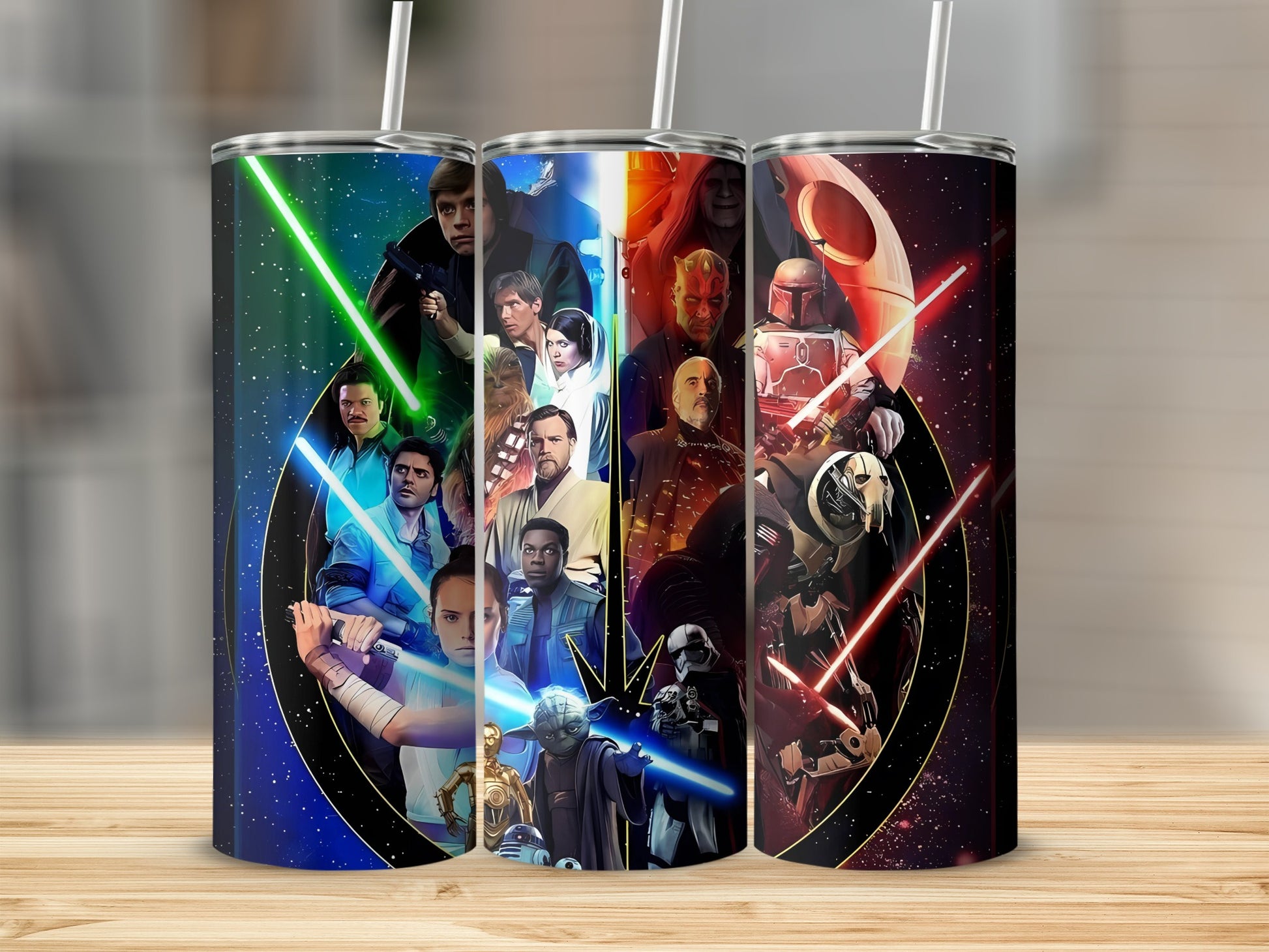 Star Wars Saga Iconic Characters Lightsabers Tumbler product type