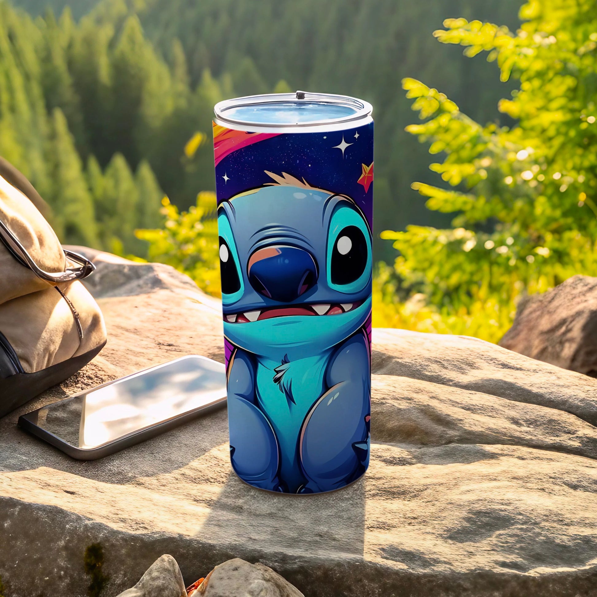 Cute Alien Character Tumbler for Kids and Adults Drinkware