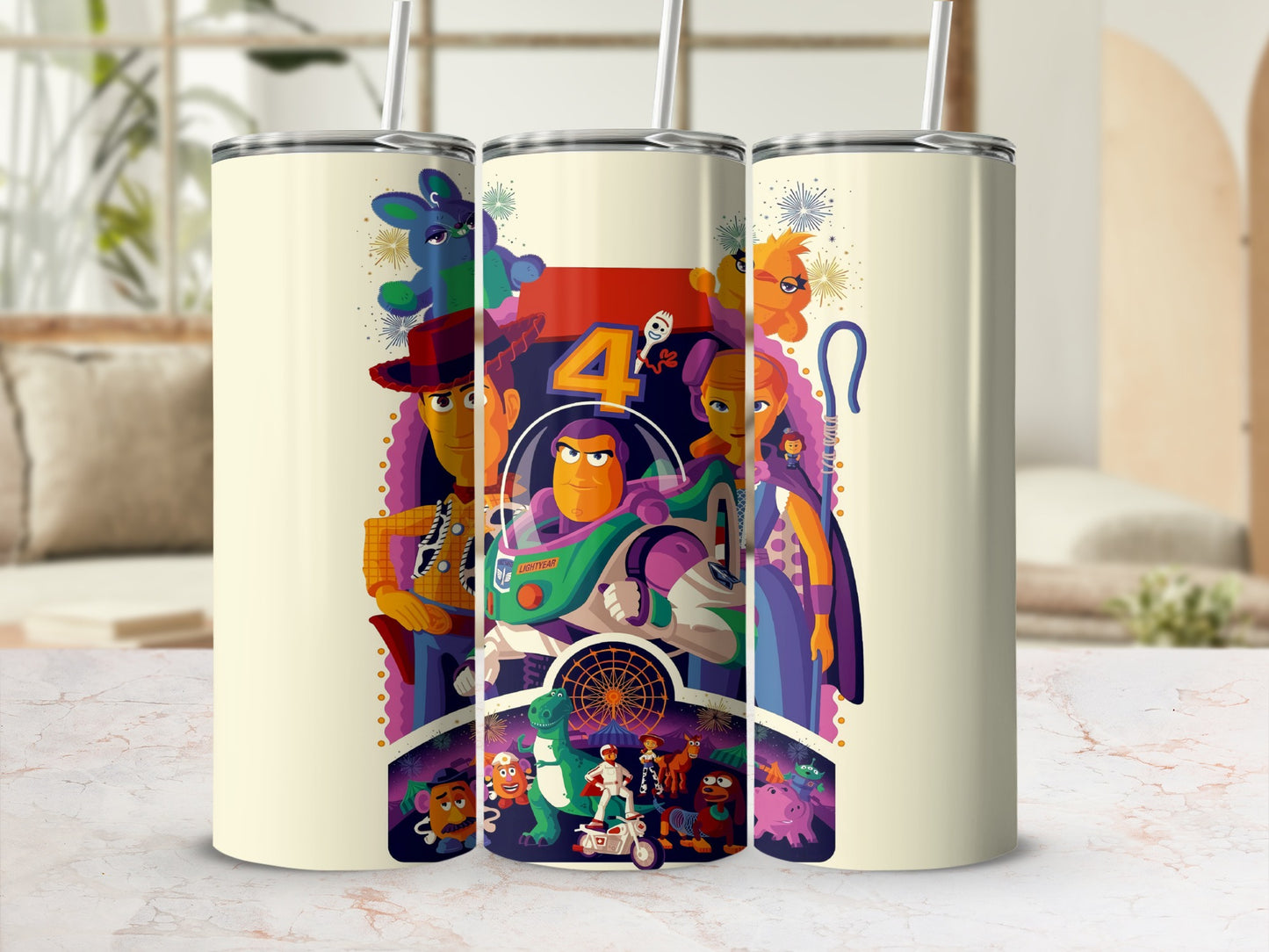 Toy Characters Theme Insulated Tumbler product