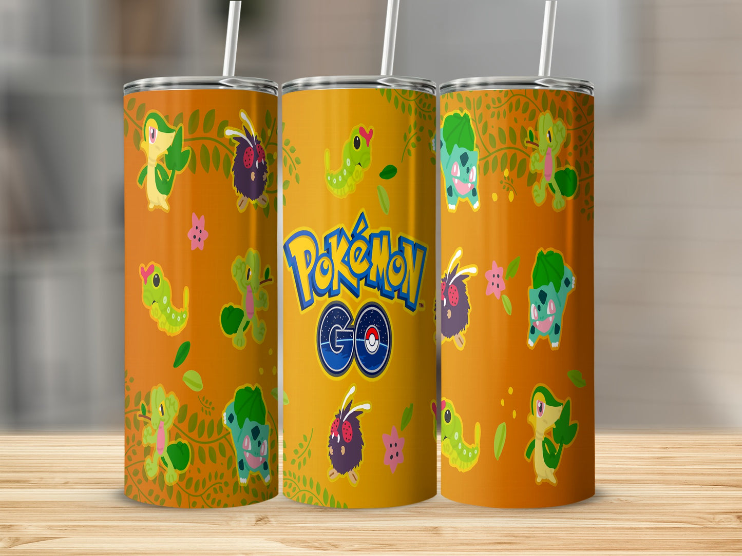 Pokémon GO Design with Cute Characters tumbler