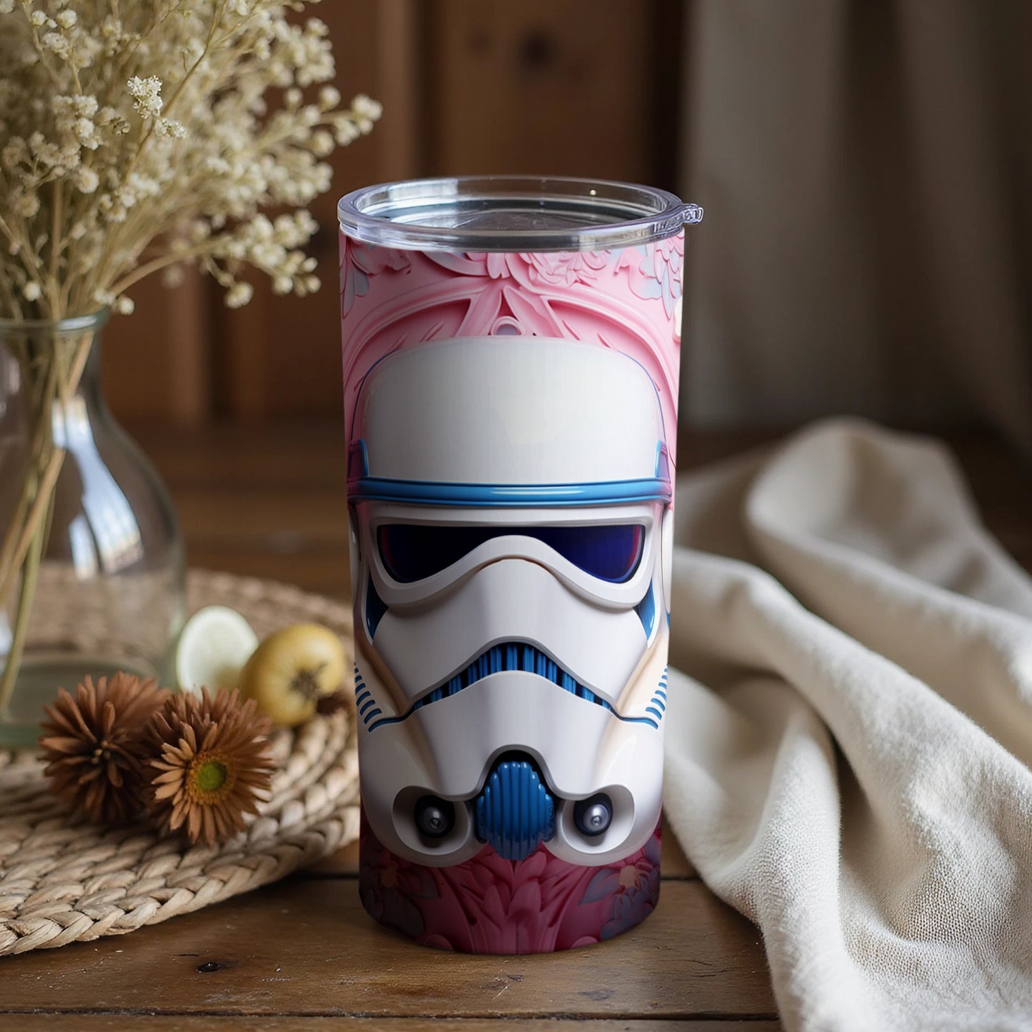 Unique Stormtrooper Custom Tumbler for Star Wars Fans