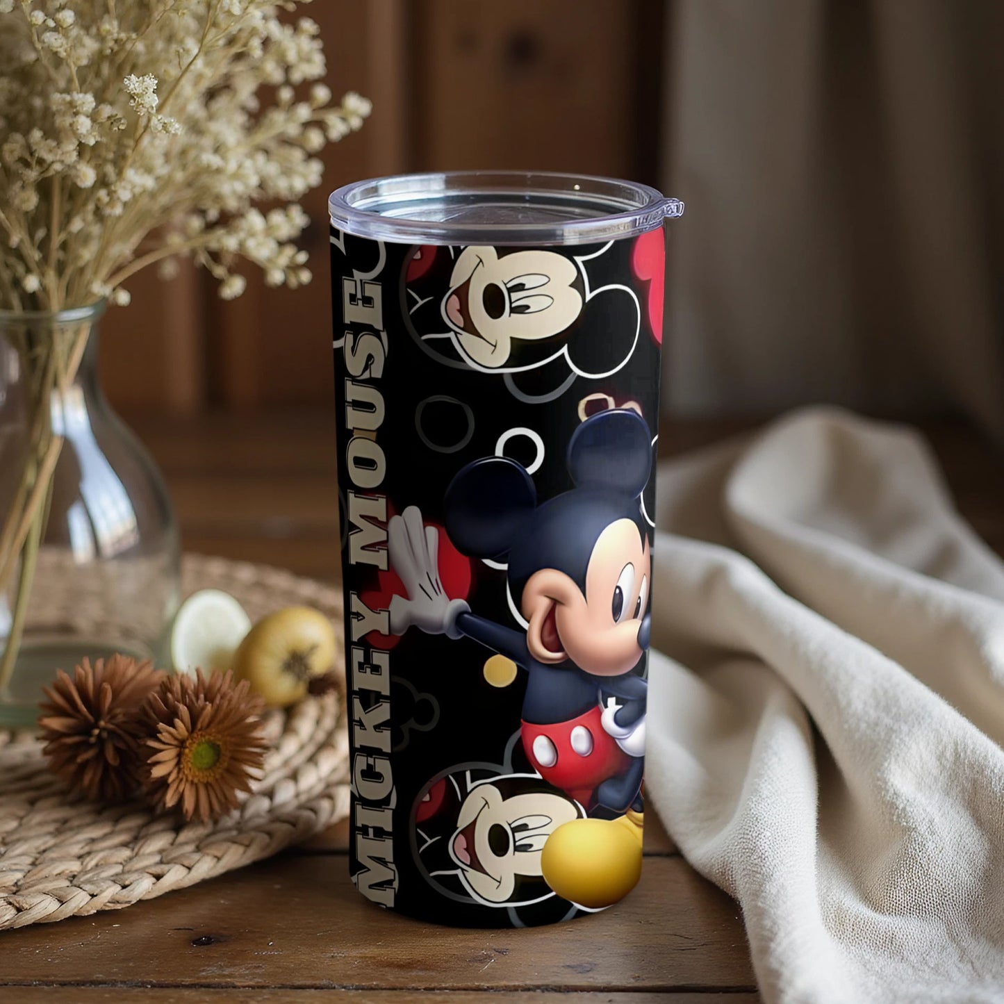 Mickey Mouse Tumbler with Classic Character Design