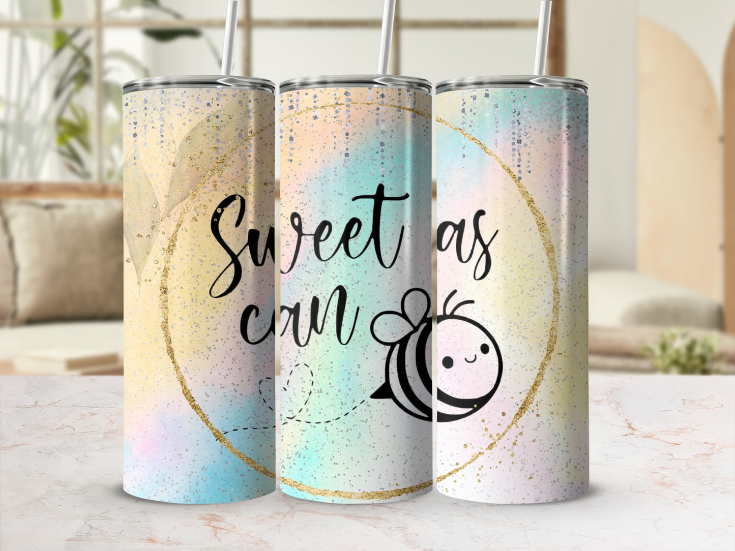 Sweet as Can Bee Insulated Tumbler Cup