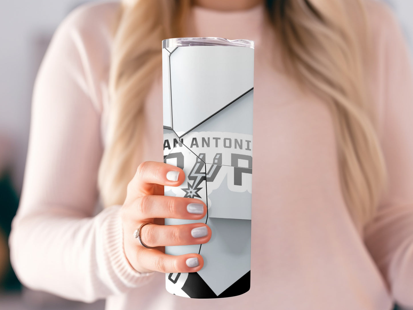San Antonio Spurs Design Team Logo Graphics Tumblers