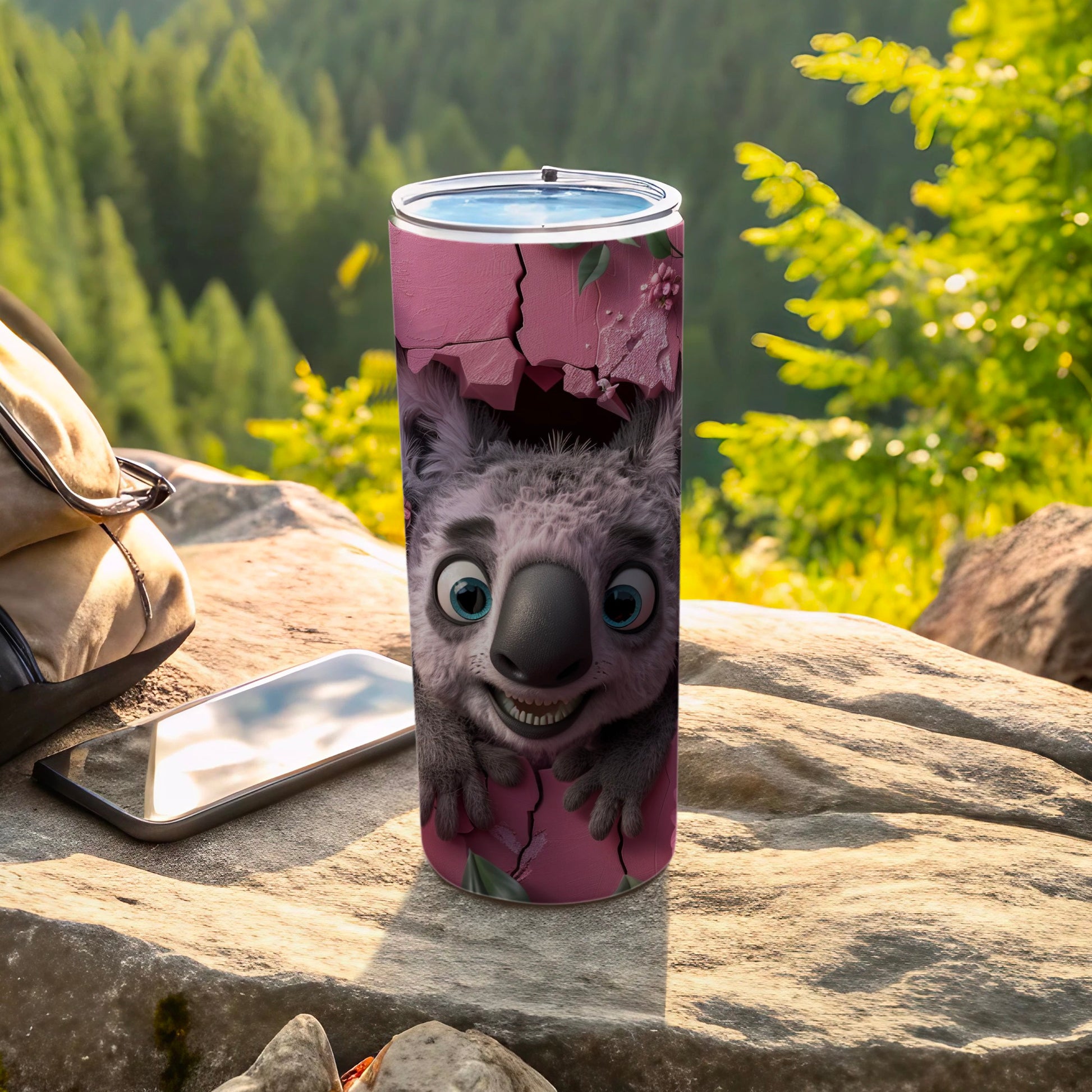 Koala peeking pink cracked wall design travel tumbler product type
Koala
Cute Koala
Funny Koala
Animal Tumbler
Koala Design
Pink Tumbler
Cracked Wall
Smiling Koala
Travel Tumbler
Insulated Mug
Drinkware
Coffee Tumbler
Gift Idea
Unique Design
Outdoor Gear
Nature Theme
Forest Vibe
Adventure Tumbler
Happy Koala
Cartoon Koala