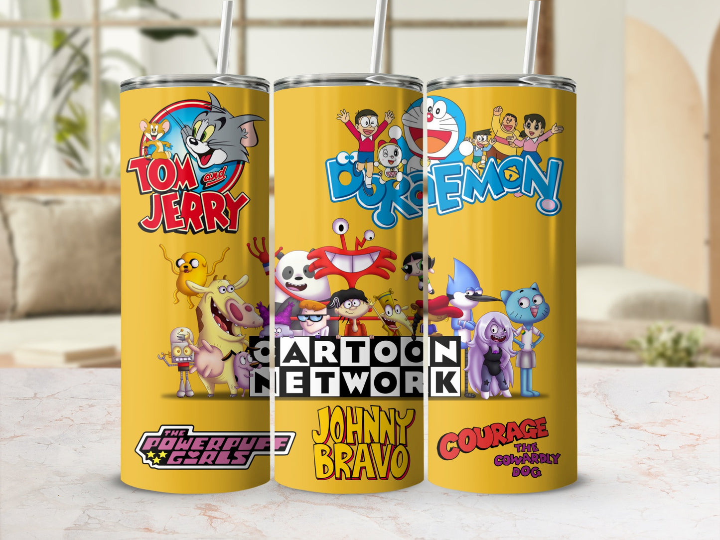 Cartoon Network Characters Double-Wall Vacuum Insulated Tumbler