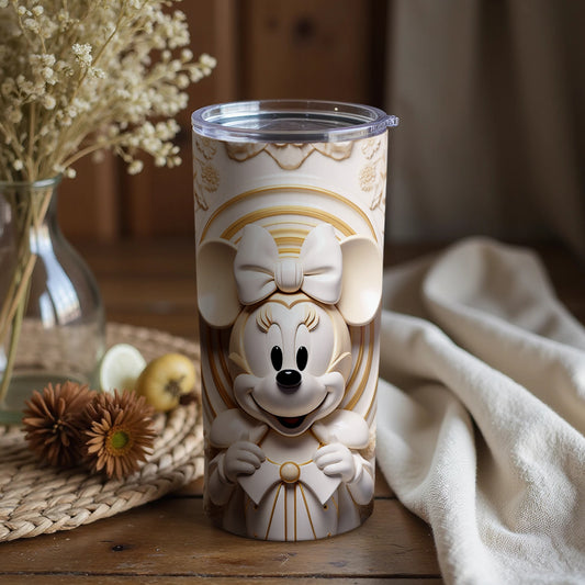 Elegant Cartoon Character Thermos Tumbler for Daily Use