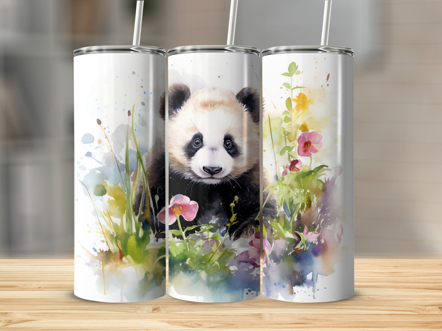 Baby Panda Watercolor Floral Vibrant Cute Tumbler product type
Baby panda
Panda bear
Watercolor art
Floral design
Cute animal
Animal art
Tumbler cup
Drinkware
Gifts for her
Gifts for kids
Outdoor drinkware
Travel mug
Panda lover gift
Pink flowers
Green foliage
Artistic splash
Beverage holder
Unique gift idea
Animal illustration
Cute print tumbler