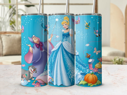 Cinderella Fairy Godmother Magic Themed Tumbler Brand