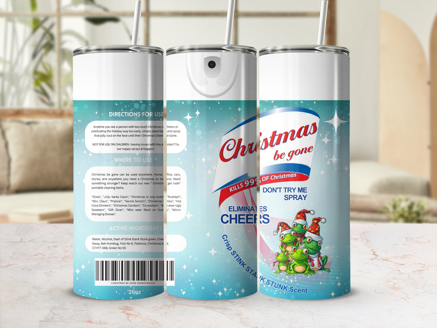 Christmas Be Gone Eliminates Cheers Spray
