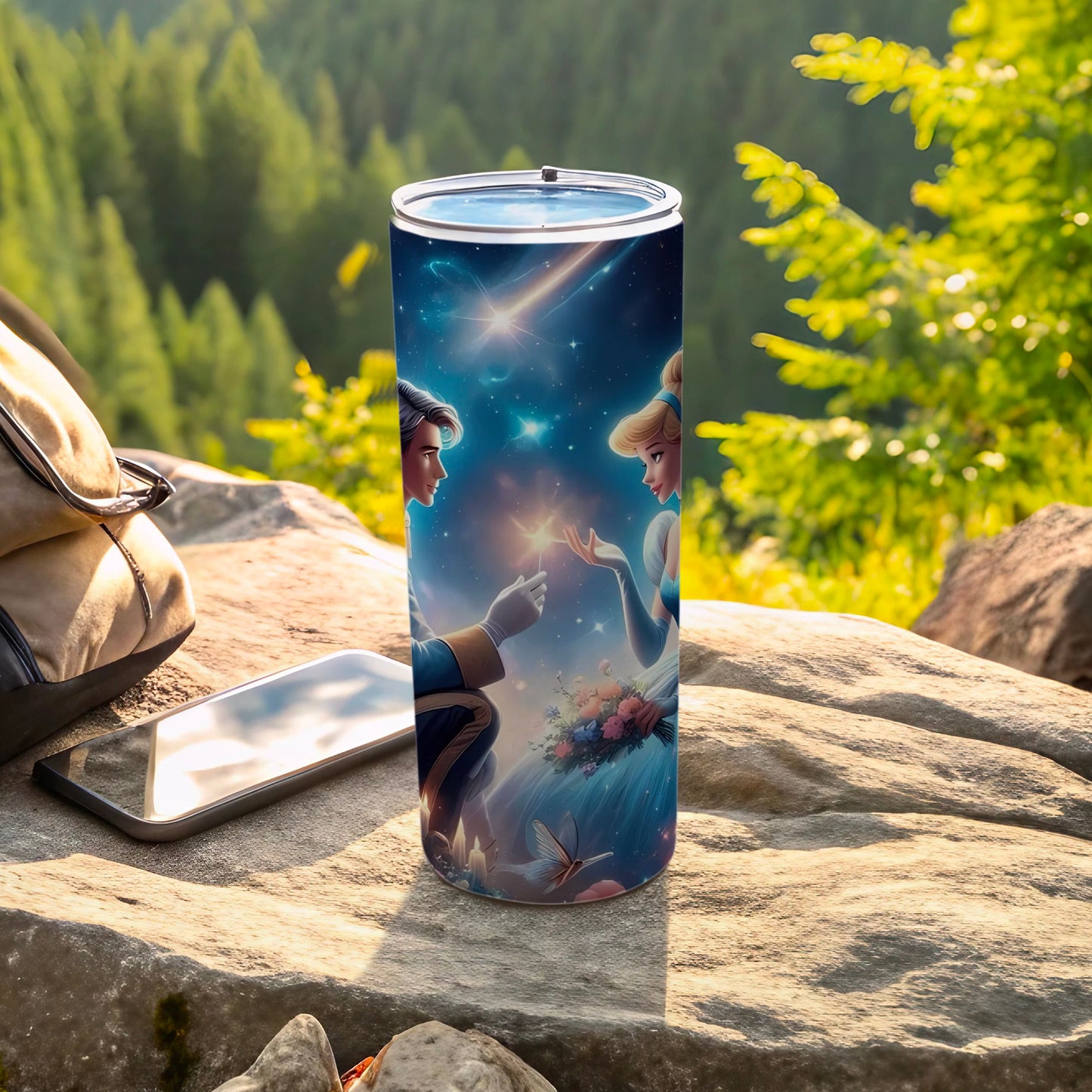 Enchanted Fantasy Lover's Scene Insulated Tumbler