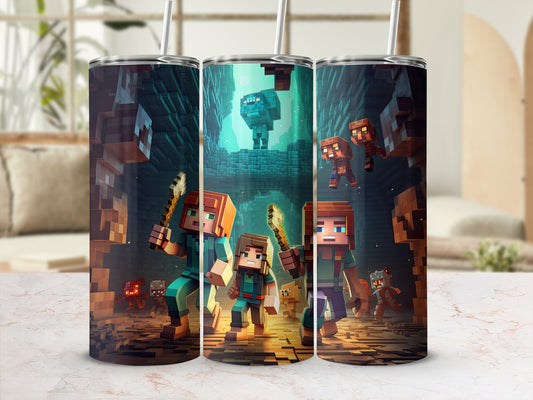 Adventure Survival Game Scene Insulated Tumbler Cup