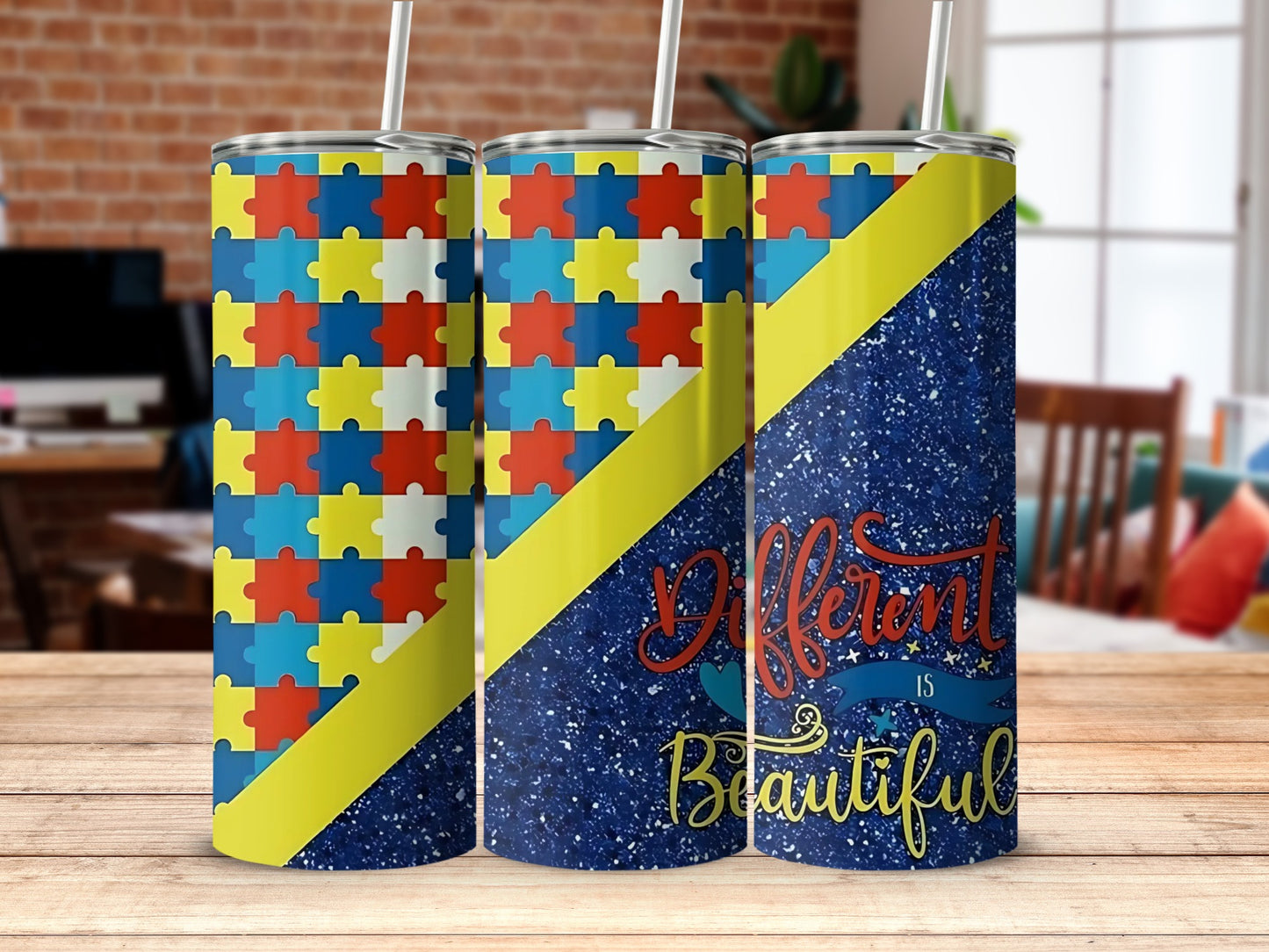 Different Is Beautiful Tumbler
