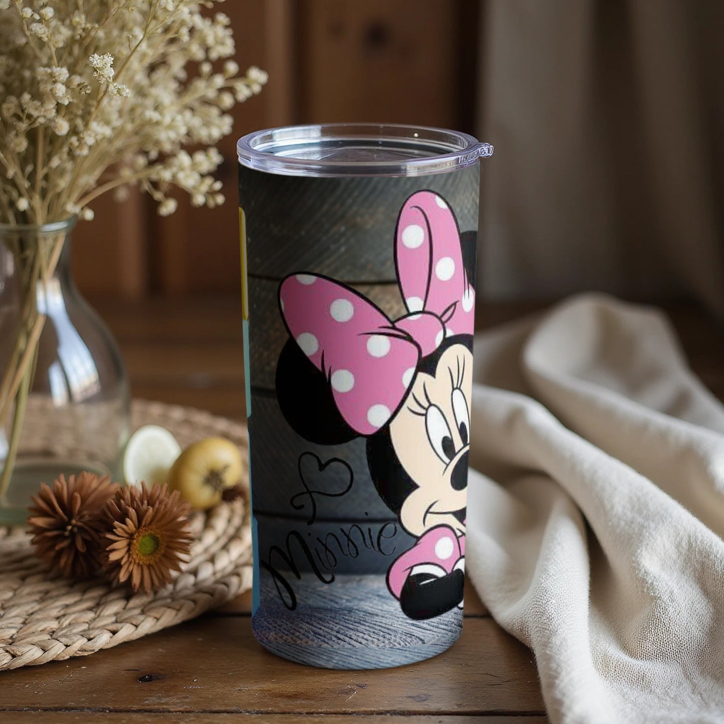 Minnie Mouse Polka Dot Tumbler for Daily Use