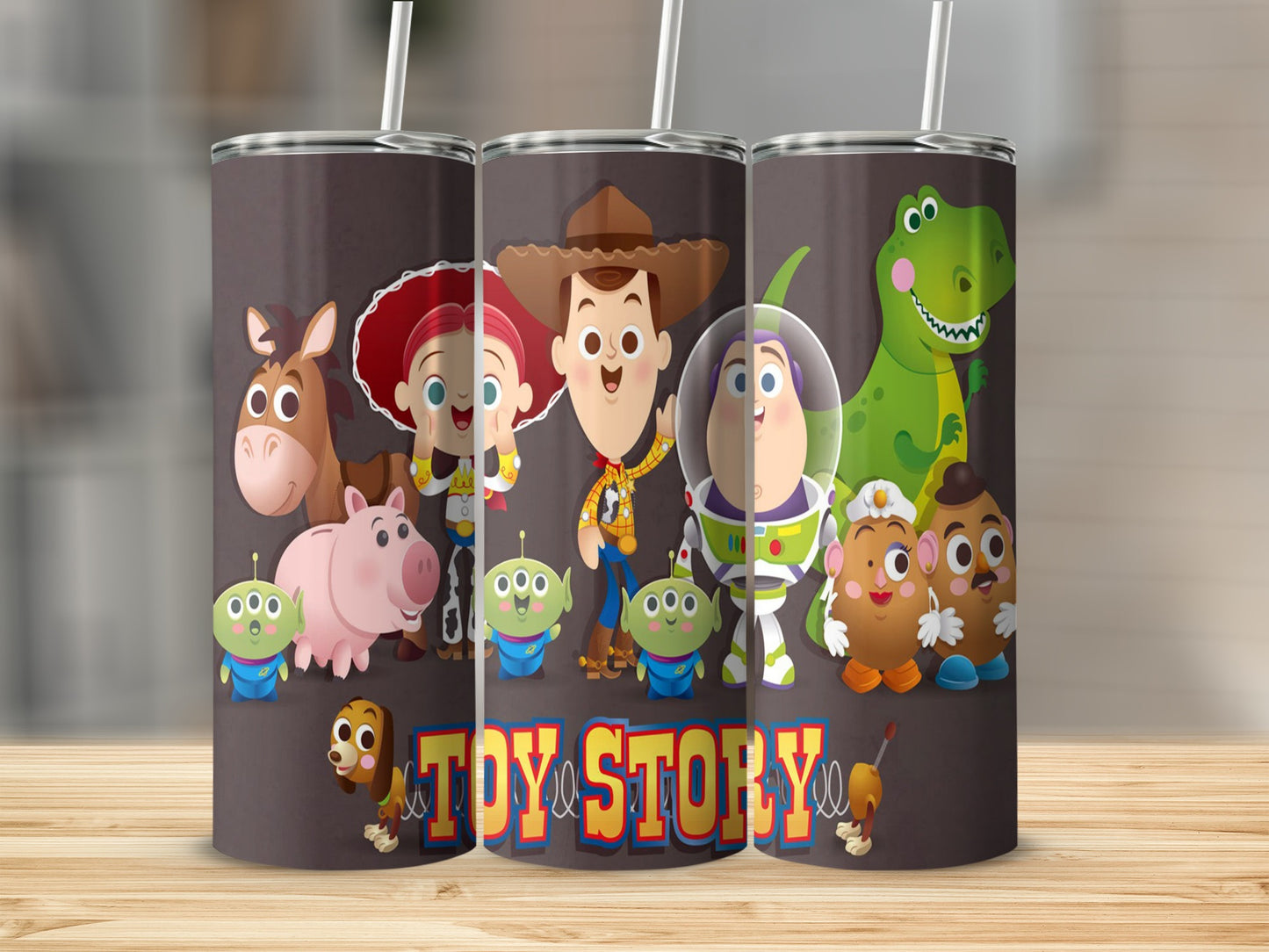 Toy Story Characters Design Tumbler Cup
