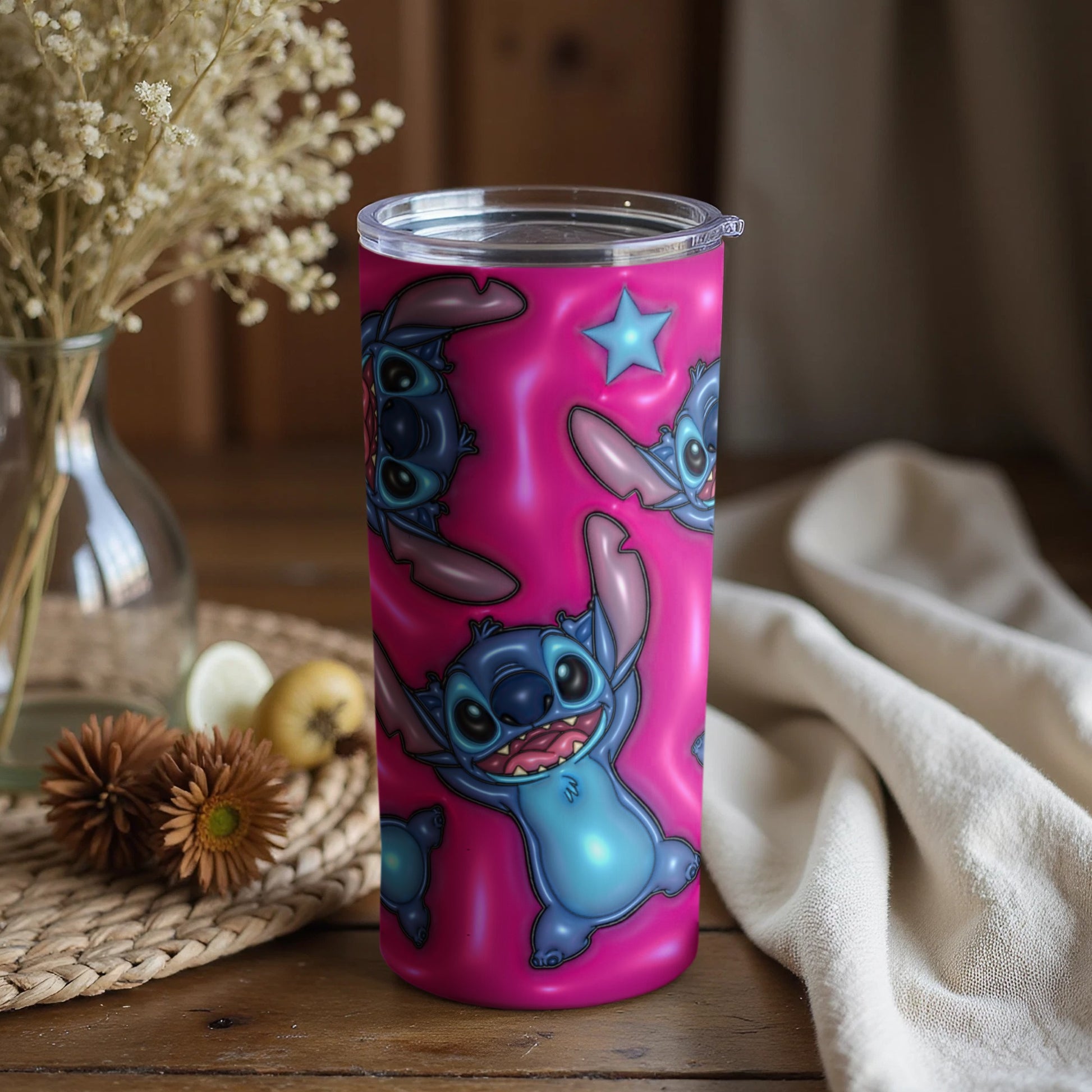 Adorable Blue Alien Character Design Tumbler
