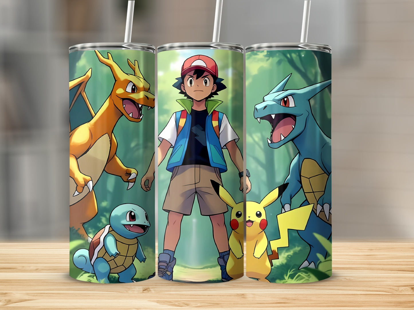 Pokémon Character Design Insulated Tumbler Cup