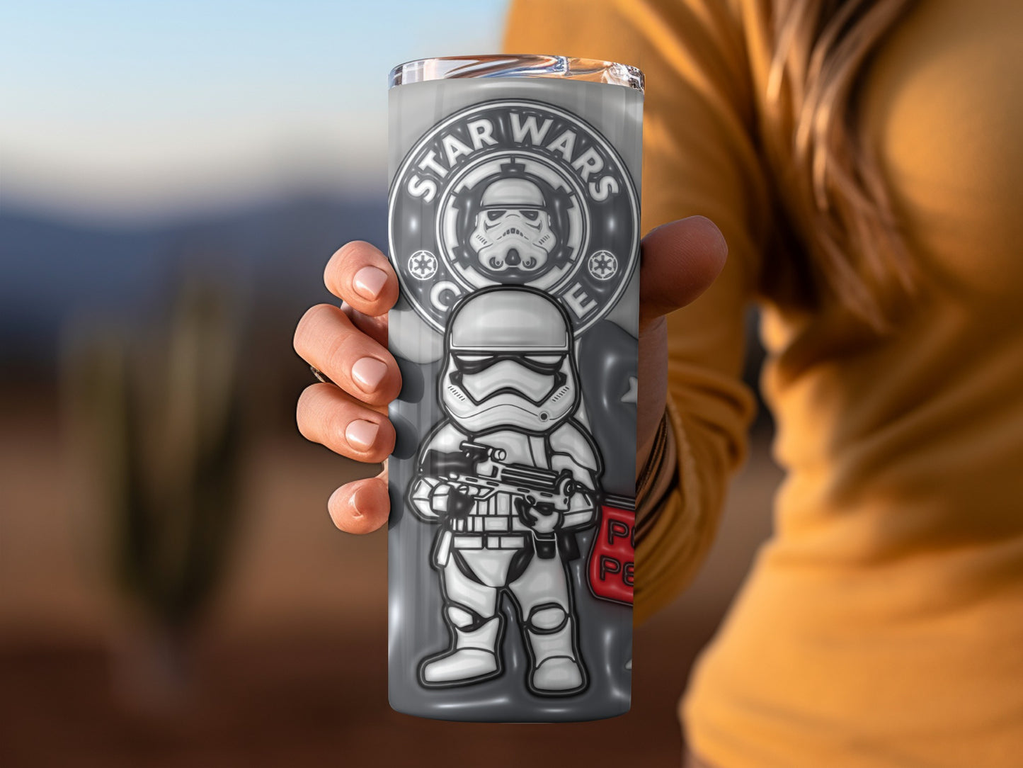 Star Wars Official Stormtrooper Insulated Tumbler Cup