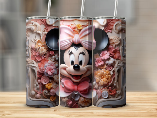 Minnie Mouse Floral Design Fun Drinkware Product