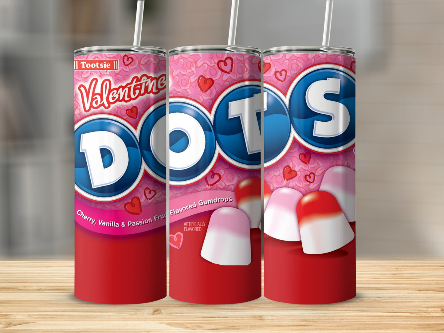 Tootsie Valentine DOTS Gumdrops tumbler product type