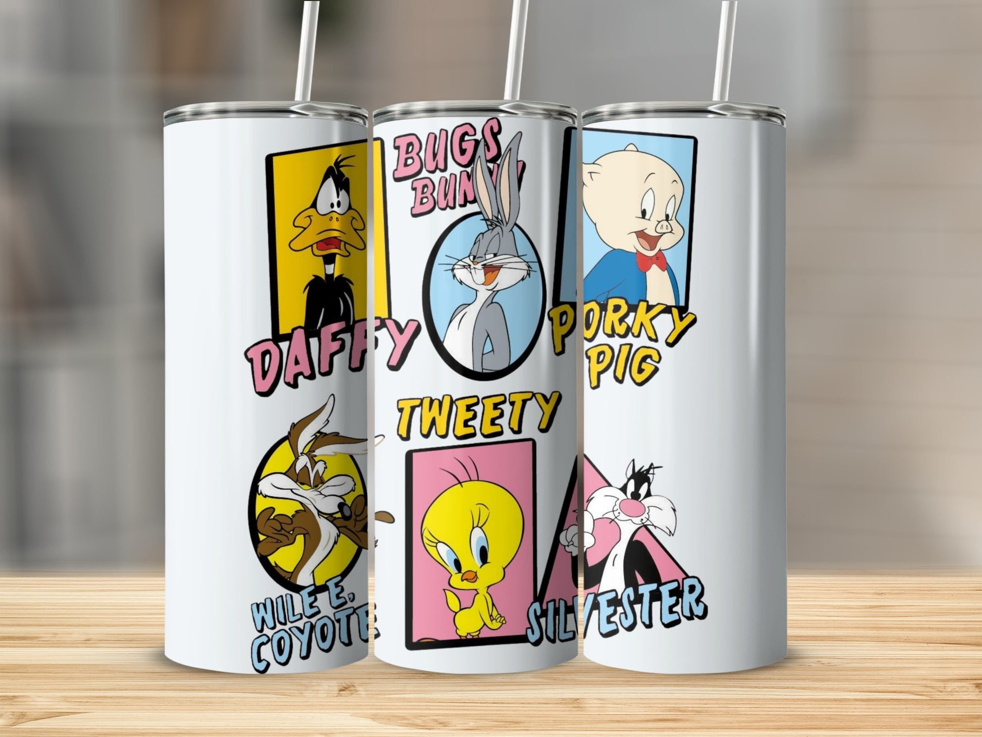 Looney Tunes Characters Tumbler Bugs Bunny Porky Pig Product