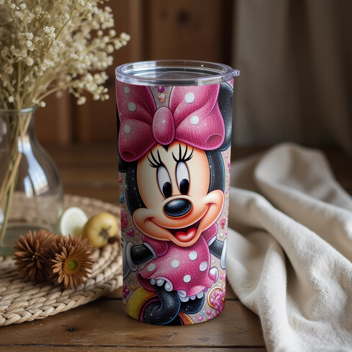 Cute Disney Character Tumbler for Kids and Adults