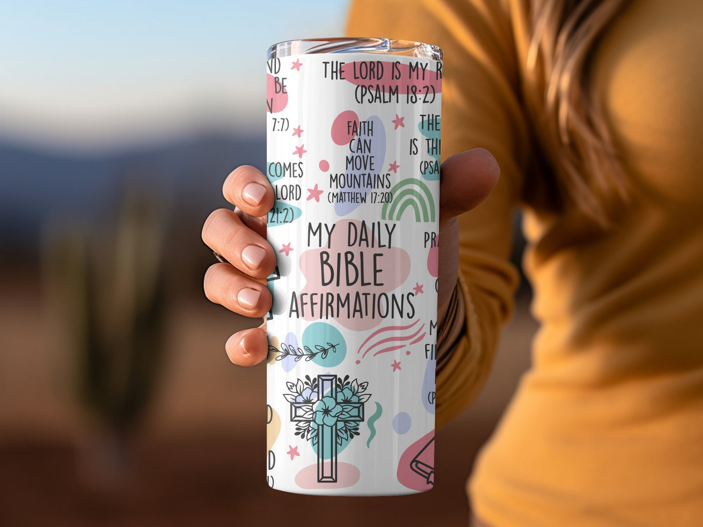 Faith Can Move Mountains Bible Affirmations product