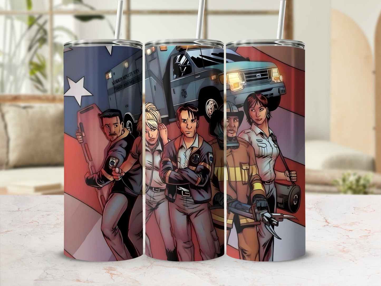 Emergency Response Team Hero Tumbler Cup