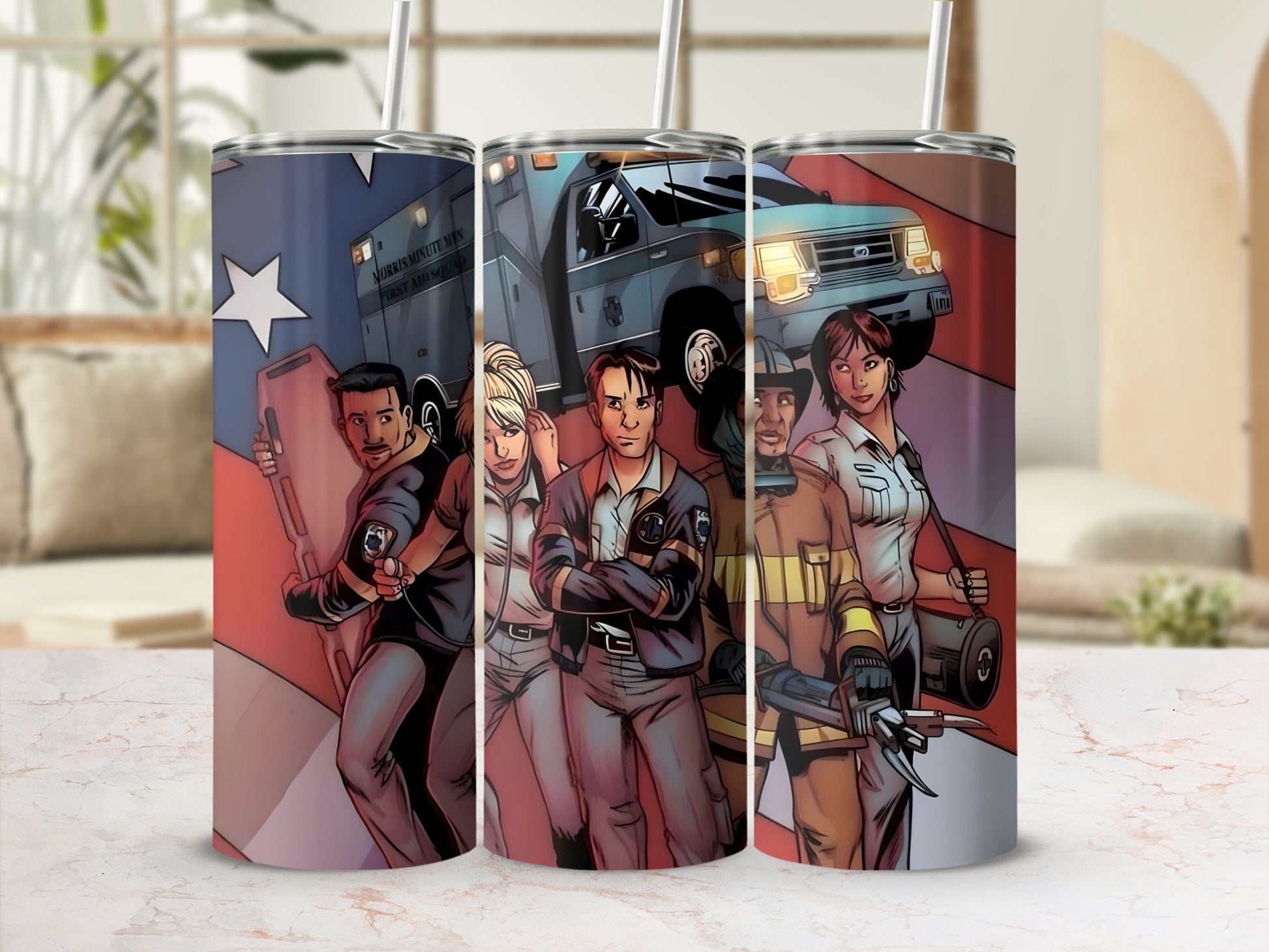 Emergency Response Team Hero Tumbler Cup
