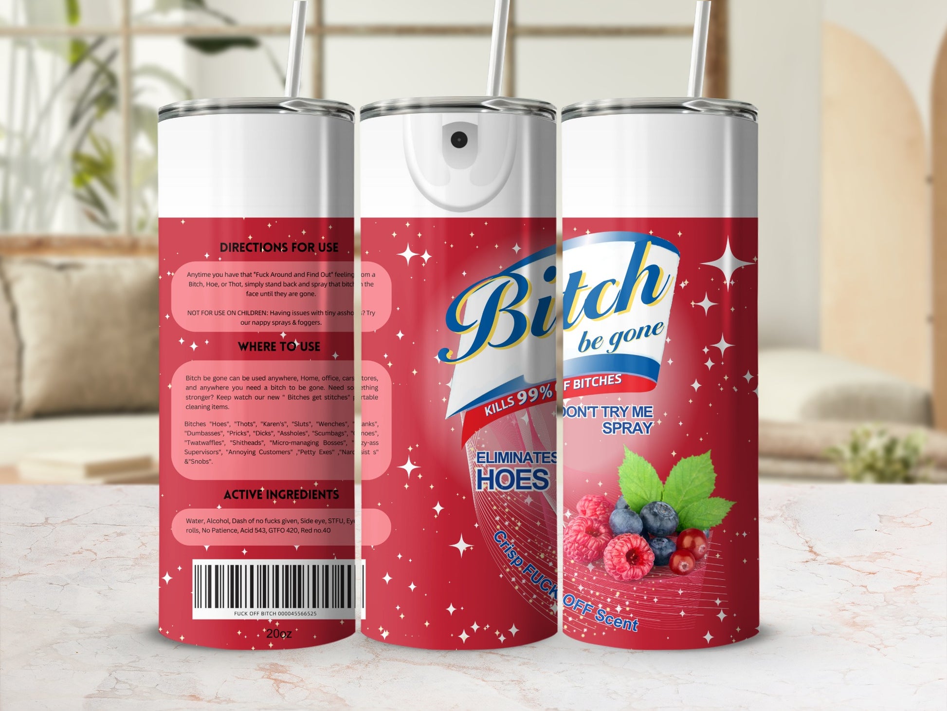 Bitch Be Gone Spray Kills 99 Percent of Bitches