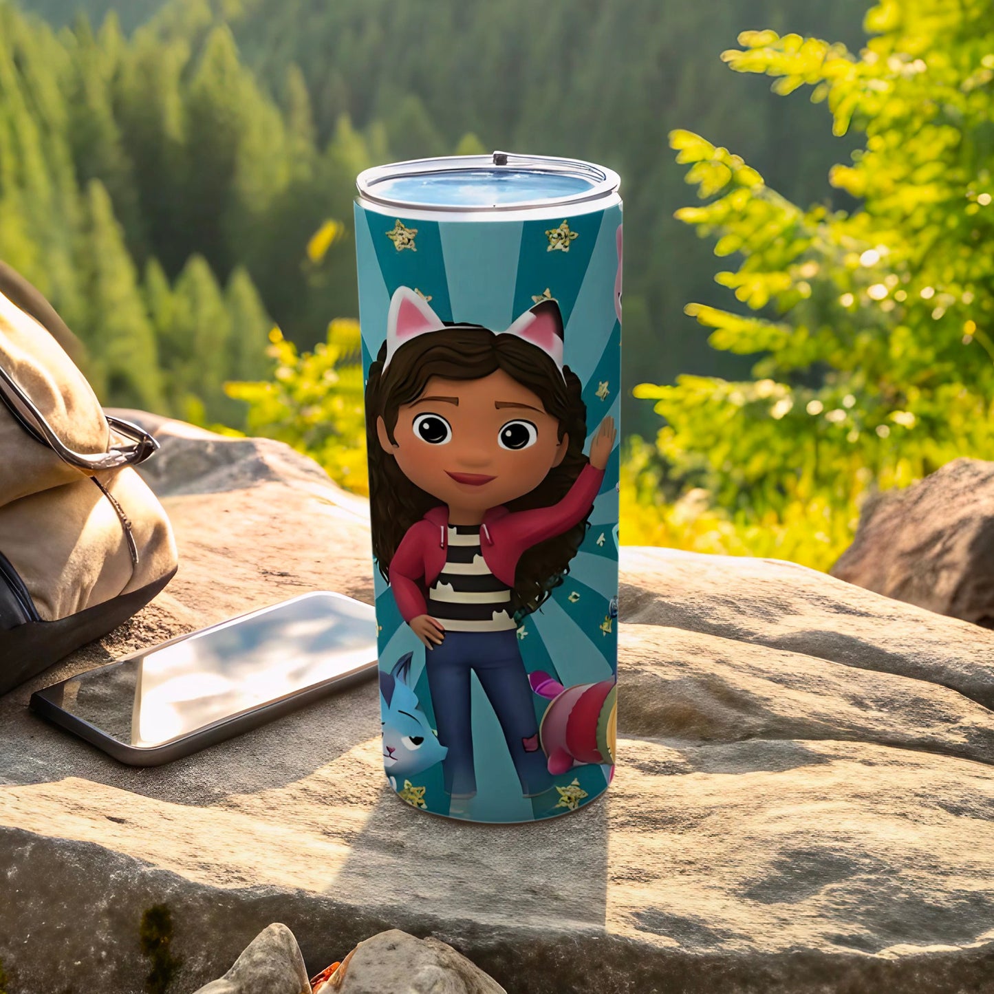 Cartoon Character Themed Insulated Tumbler 20 oz