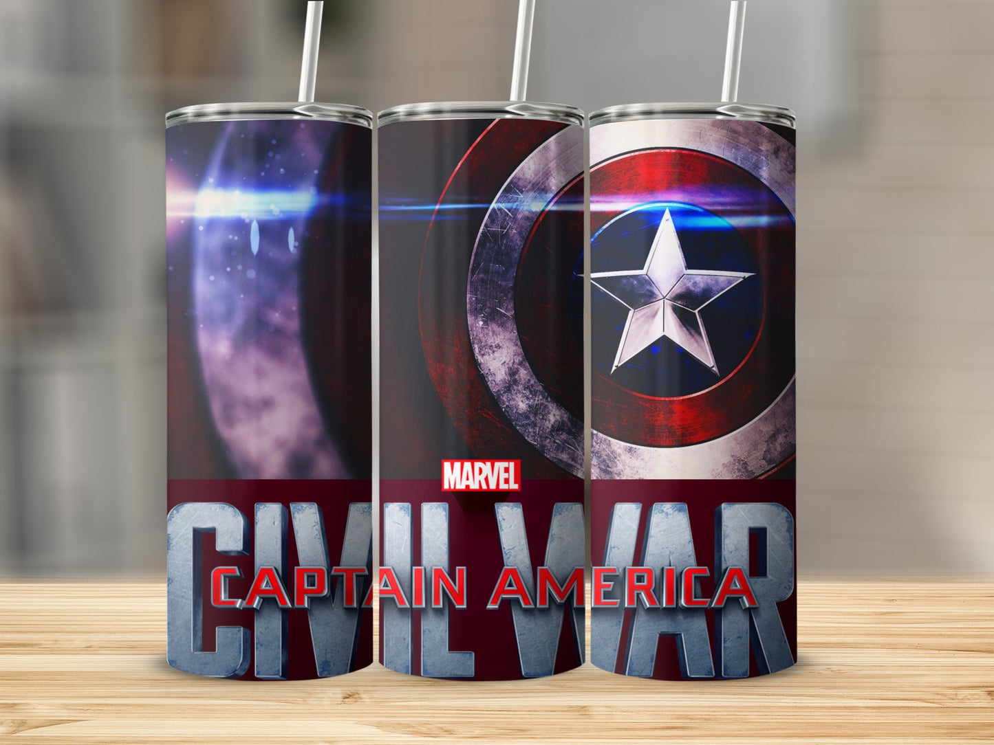 Marvel Civil War Captain America Shield Tumbler product type